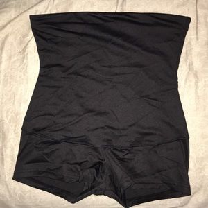 Black Tummy Shaper Boyshorts